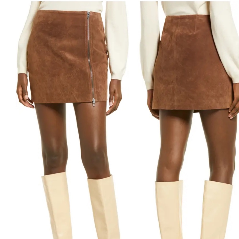 Blank NYC suede miniskirt